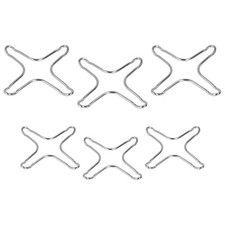 6 pezzi RIDUTTORE zincato a