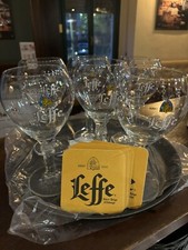 birra leffe Set Vassoio Con 6