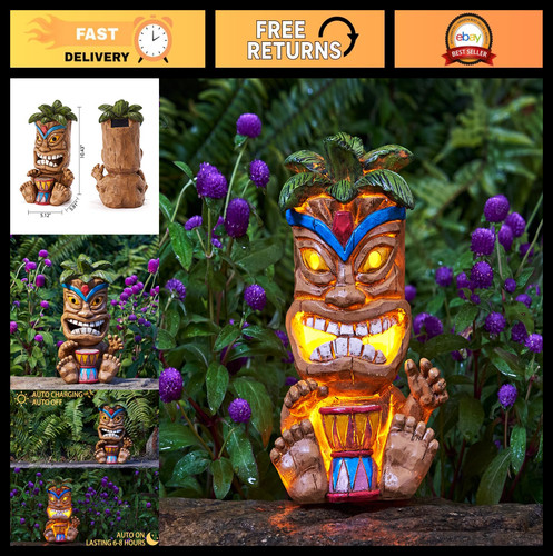 Statua tiki esterno con - statua,