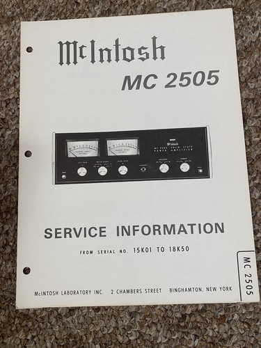 Amplificatore vintage mcintosh - amplificatore,