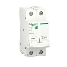 Interruttore Magnetot. Resi9 Mcb 1P+N C 25A 4500A 2M ( SCHNEIDER cod. R9F37625 )