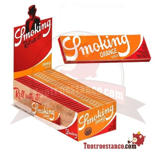 Cartine smoking orange - cartine, orange,