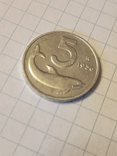 Repubblica italiana lire - italiana, 5