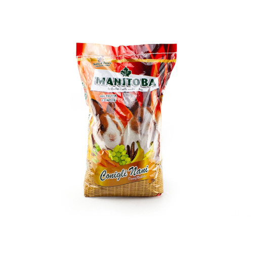 Mangime conigli nani kg - mangime,