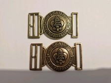 Fibbie per cintura scout /