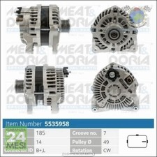 Alternatore Meat per NISSAN NV300 OPEL VIVARO B RENAULT TALISMAN TRAFIC SCENIC