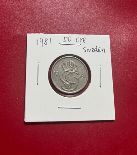 Moneta svedese ore del 1981 - svedese,