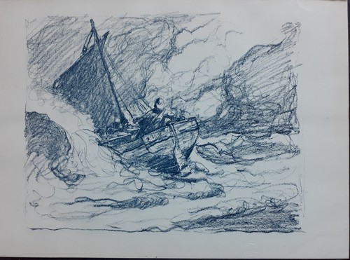 1898 auto litho originale - 1898, di