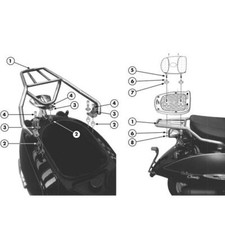 Attacco posteriore bauletto
