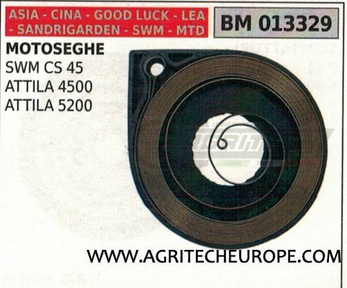 Molla avviamento motosega - molla,