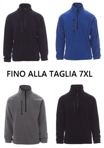 Taglie forti uomo maglia felpa - uomo,