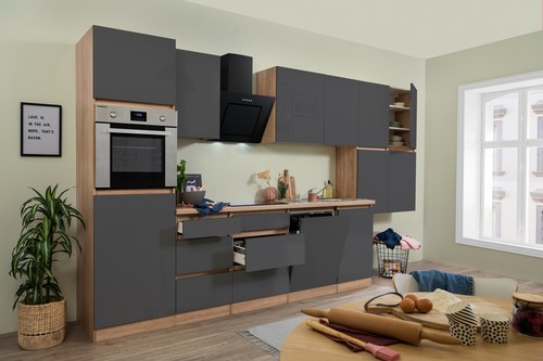 Cucina lineare - cucina, vuota