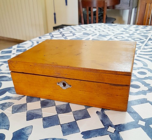 Scatola legno vintage - scatola,