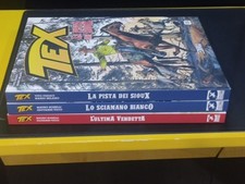 3 cartonati Tex a colori in