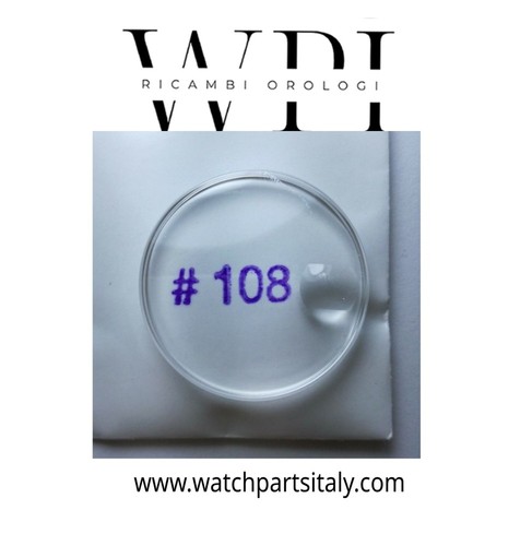 Fit rolex 108 cyclope - 25-108, vetro