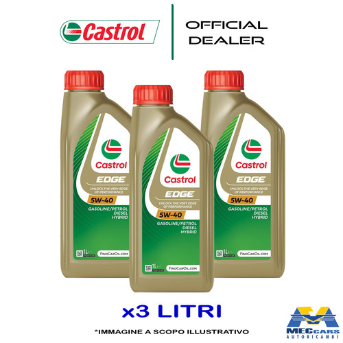 Castrol edge 5w40 olio motore - olio,