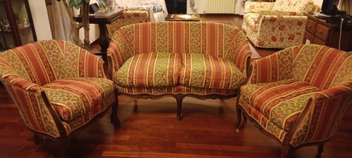 Salottino stile rococò - salottino,