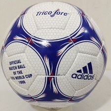 Pallone da calcio ufficiale Adidas Tricolore della Coppa del Mondo FIFA 1998
