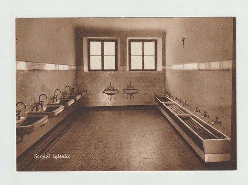 Gorizia cartolina collegio - gorizia,