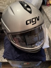 Casco Agv Modello Longway E2205 Mono Nuovo  Imballo Taglia L (59-60)  Argento