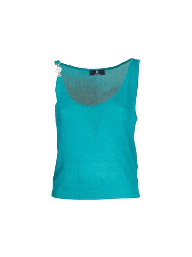 Top donna aquamarina - aquamarina, fracomina