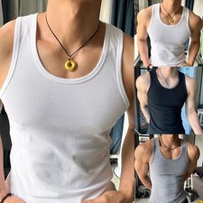 Canotta bodybuilding bianca