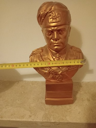 Busto benito mussolini marmo - benito,