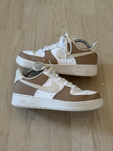 Nike air force low marrone - air,