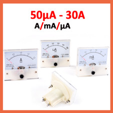 50ua 30a amperometro 85c1 - 50ua-30a,