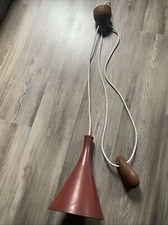 Lampada Saliscendi legno e