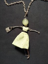 COPPIA di COLLANE BAMBOLINA FACSIMILE a LECAROSINE