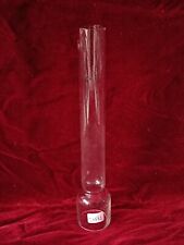 CAMPANA TUBO PARALUME VETRO TRASPARENTE RICAMBIO LAMPADA LUME Ø 4,3 CM. CN71