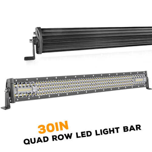 Inch quad row led - row, work