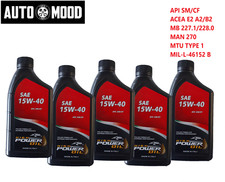 OLIO MOTORE AUTO 15W-40 HIGH