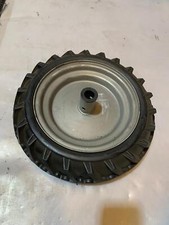 Ruota piena in gomma 320mmX80mm Portata 250Kg per uso agricolo profilo tractor