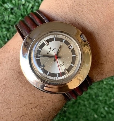 Orologio vintage edox radar - vintage,