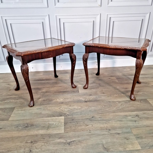 Coppia tavolini stile antico
