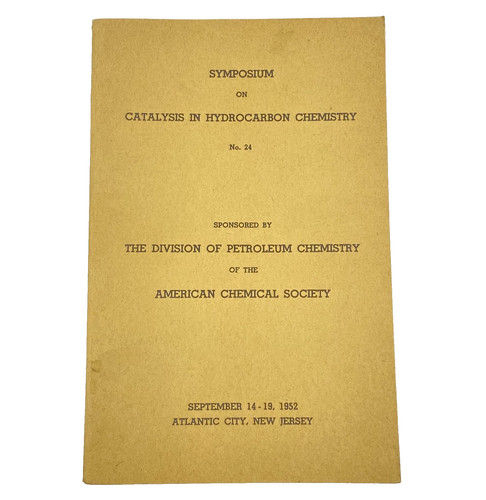 Catalysis hydrocarbon - catalysis, in