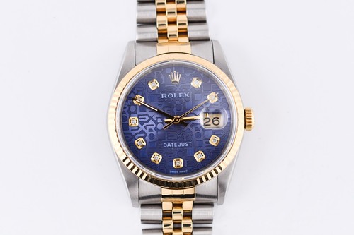 Rolex datejust 16233 lunetta - rolex,