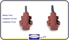 SPAZZOLE CARBONCINI MOTORE LAVATRICE INDESIT WHIRLPOOL CANDY HOOVER ZEROWATT