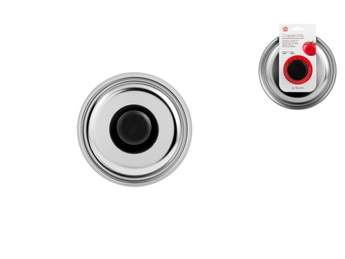 Coperchio inox home 18cm - home,