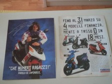 advertising Pubblicità 1996 YAMAHA 50 SPY/BREEZE/AXIS/JOG-Z e LORIS CAPIROSSI