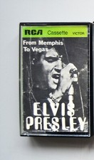 Cassette audio Rock and Roll Elvis Presley "From Memphis To Vegas" Live / 1970.