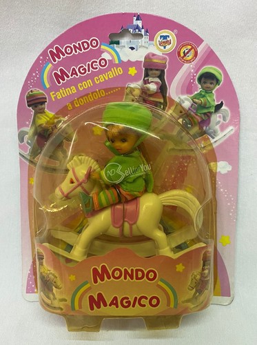 Bambola fatina con cavallo - , a