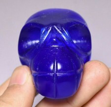 Statua testa teschio umano