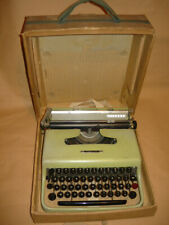 OLIVETTI LETTERA 22 MACCHINA DA SCRIVERE MARCELLO NIZZOLI CON CUSTODIA