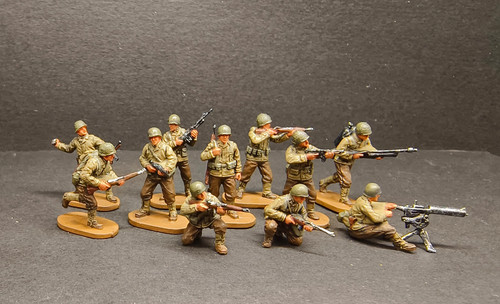 11pcs tank 72 ww2 - 1/72, usa