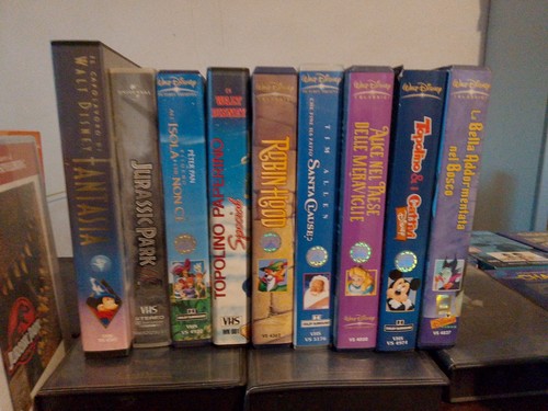 Vhs walt disney - disney, originali