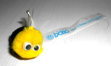 NUOVA POLO WOLKSVAGEN 80s italy gadget pupazzetto pallina gialla insettino occhi