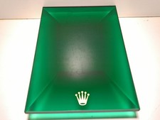 RARE ROLEX ACRYLIC GREEN GLASS